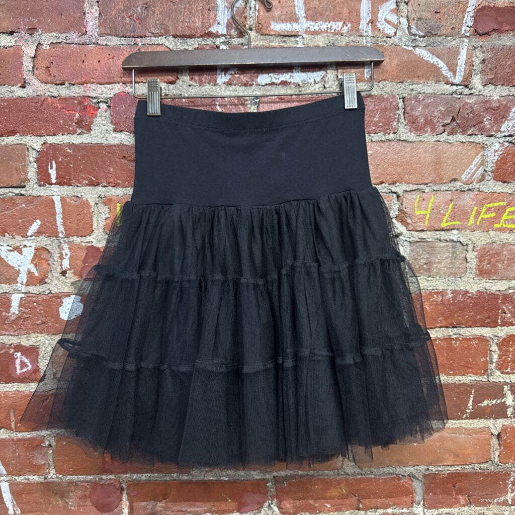 Betsey Johnson Puffy Mini Skirt Black Size XS