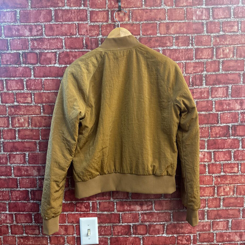 Lululemon Bomber Jacket Metallic Brown