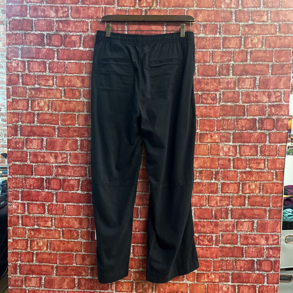 Banana Republic Linen Utility Pants Black Ladies Size S