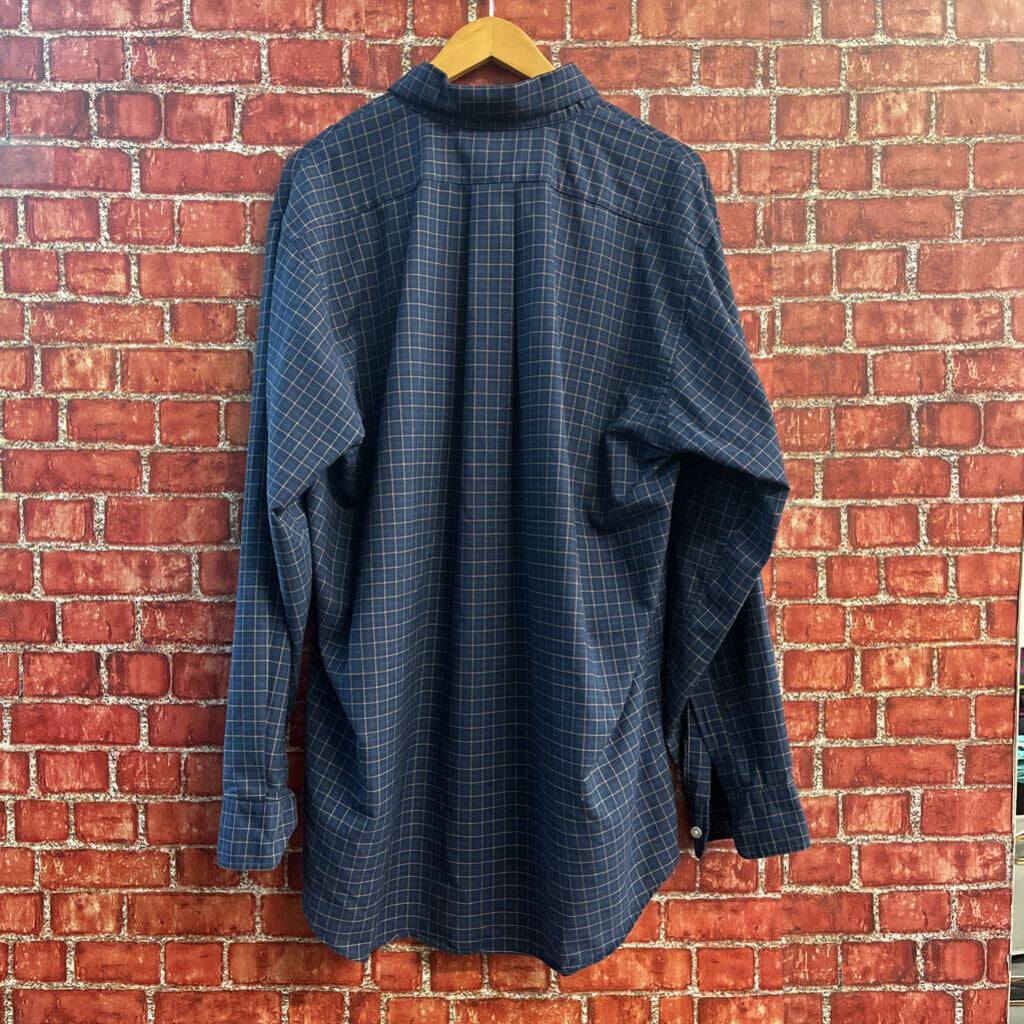 L.L Bean Flanel Purple/Green Men’s Size 2XL