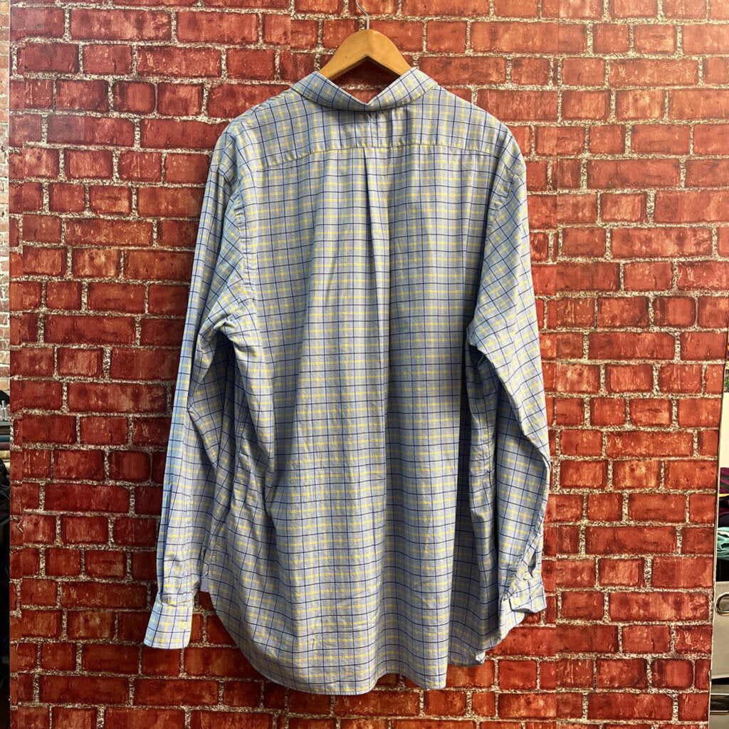 Ralph Lauren Flannel Blue/Yellow Men’s Size XXL