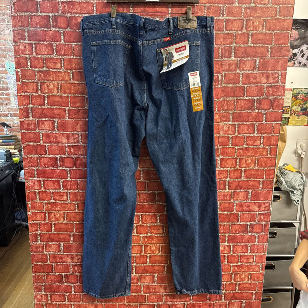 NWT Wrangler Jeans Blue Men’s Size 48x34