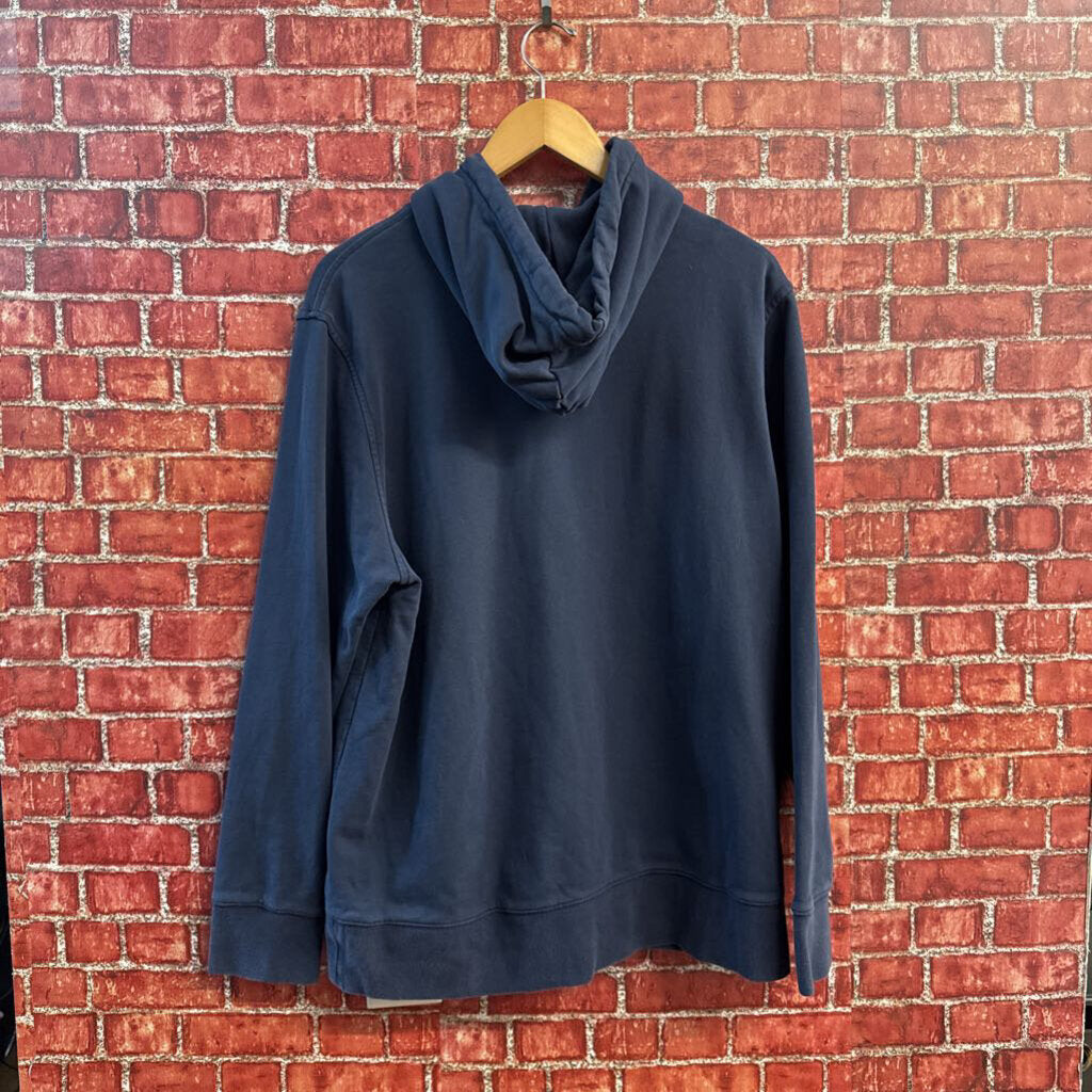 Brooks Brothers Hoodie Sheep Playing Basketball Navy Size L