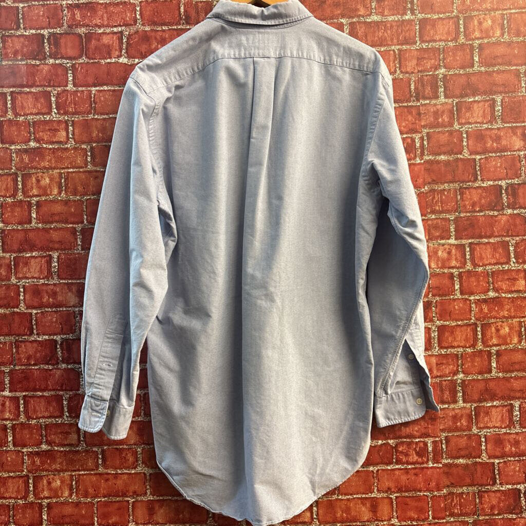 Ralph Lauren Button Down Blue Men’s Size L (16-34)