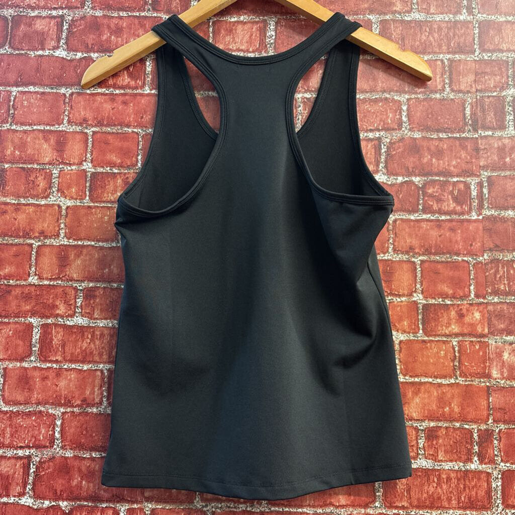 Terez Tank Racerback Black Ladies Size M