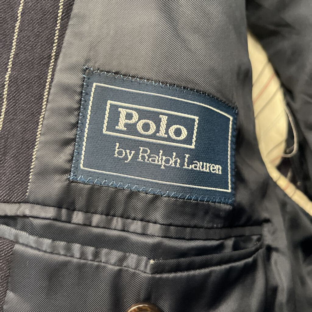 Polo Ralph Lauren Blazer Striped Navy Blue/White Men’s Size 48 (XL)