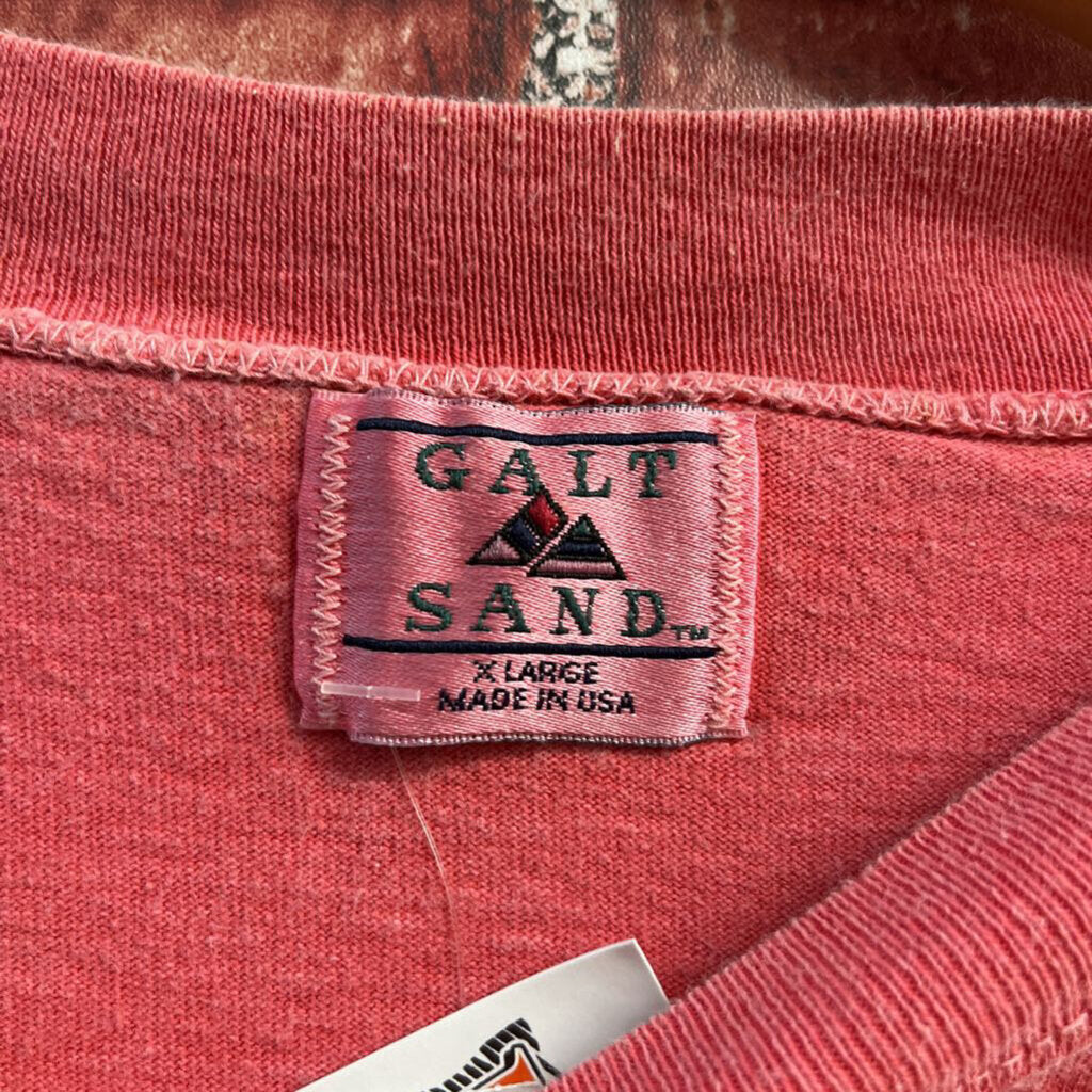 Gault Sand T-Shirt Graphic Design Pink Men’s Size XL