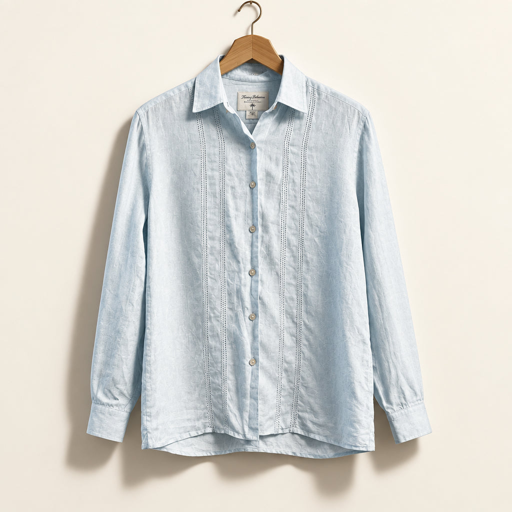Brooks Brothers Linen Button Up Seafoam Green Ladies Size 4