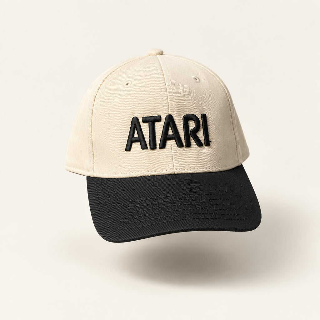 Otto Snap Back Hat ATARI Beige/Black OS