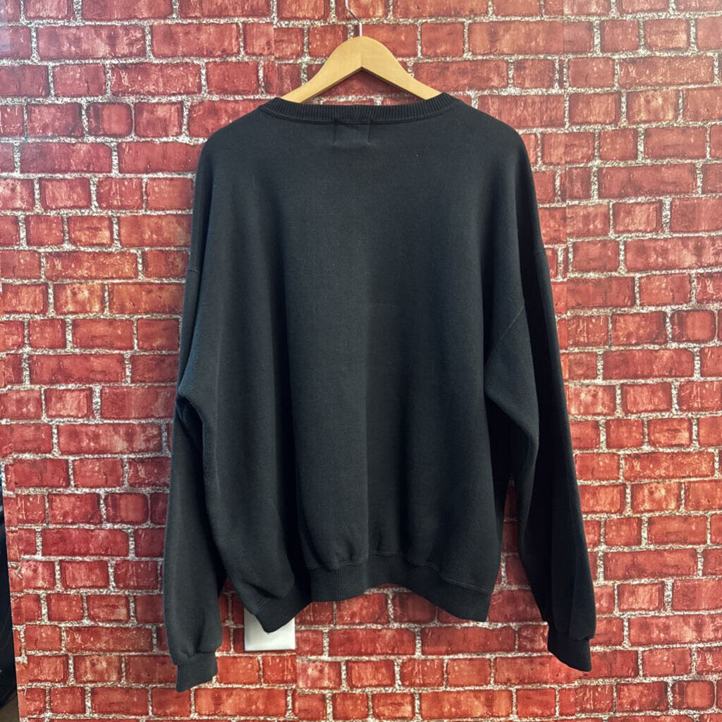 Vintage 90's Guess Jeans Crewneck Black Men’s Size XXL