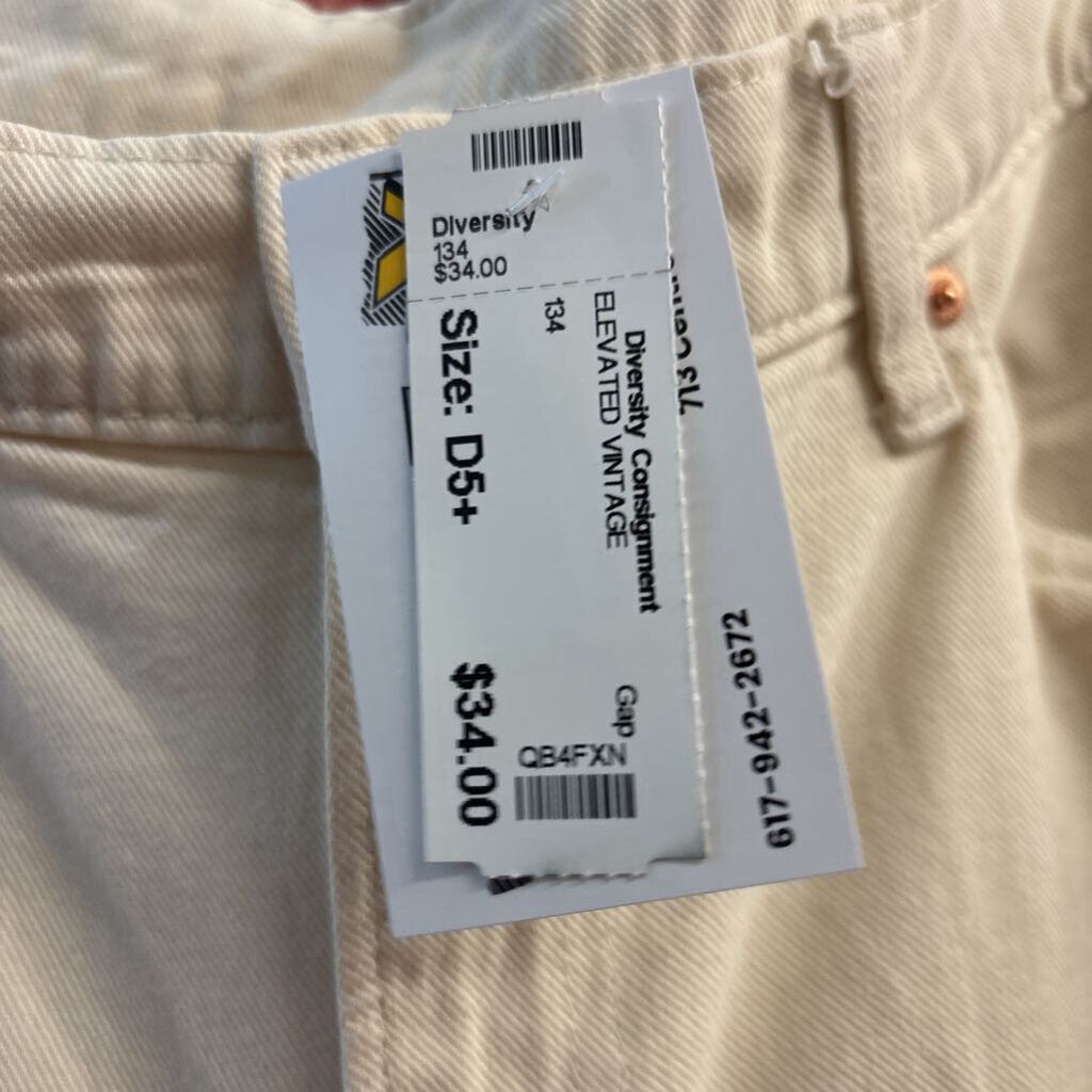 Gap "Low Stride" Jeans Ivory Size 29