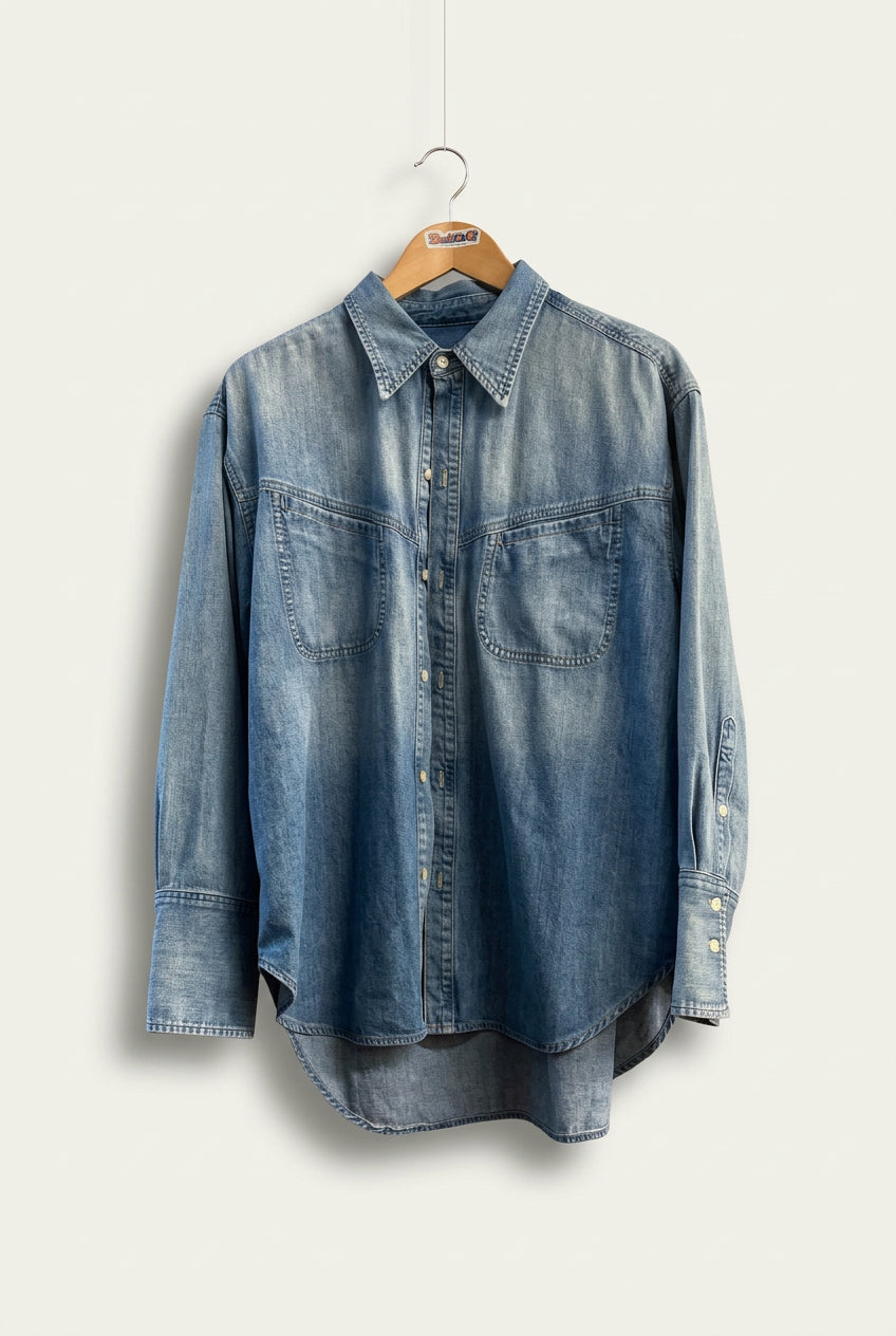 Citizens Of Humanity Button Up Denim Blue Men’s Size M