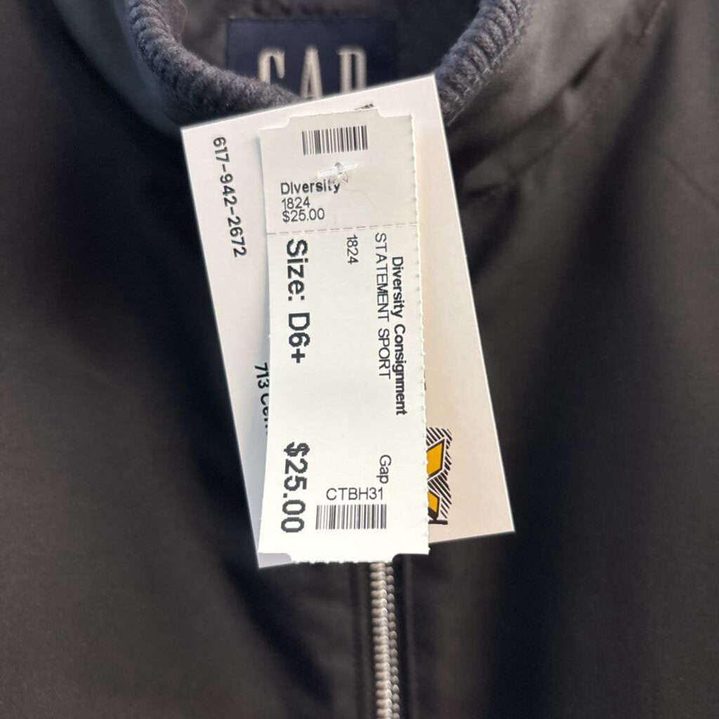 Gap Puffer Black/White Size M