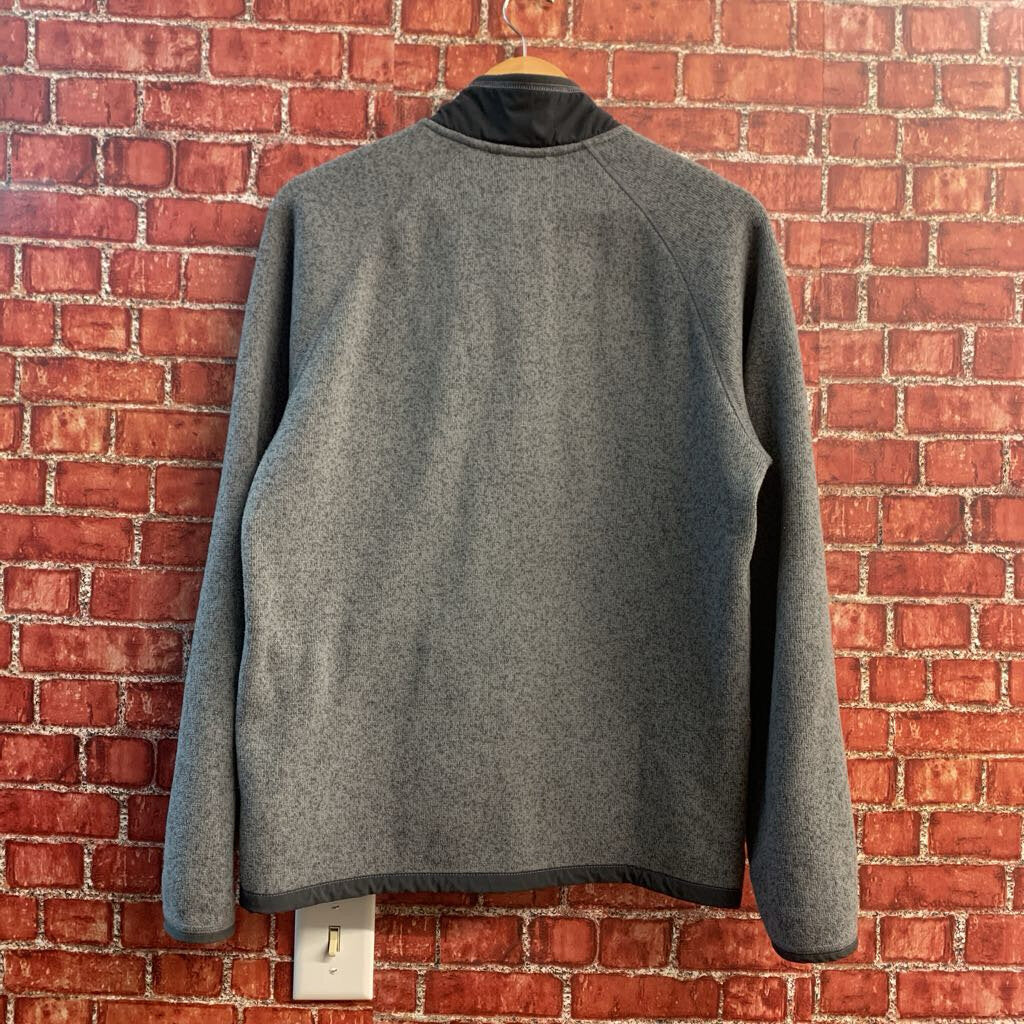 The North Face Fleece Jacket Zip Grey Men’s Size S