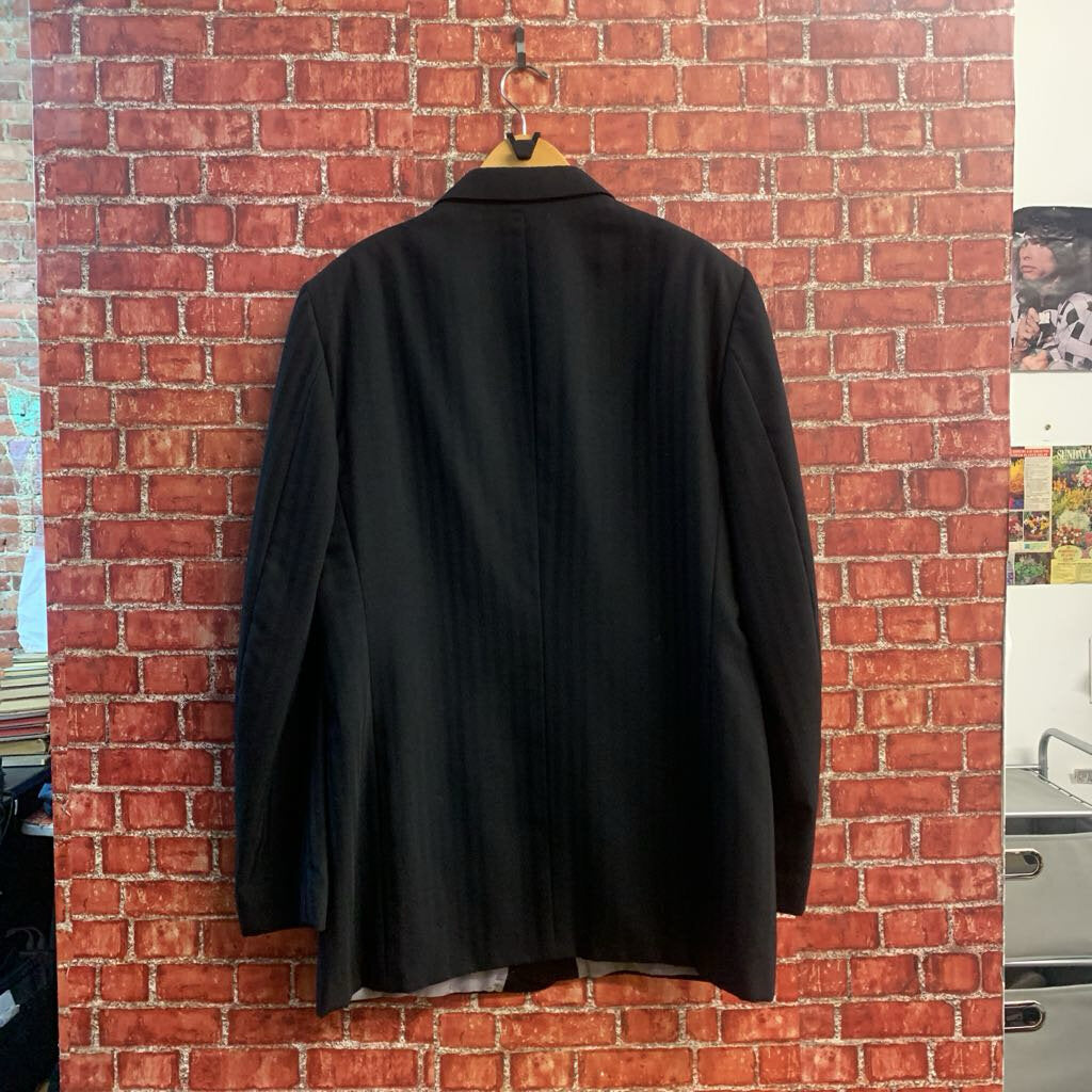Christian Dior Monsieur Tuxedo Suit Stripes Black Men’s Size 48 (XL)