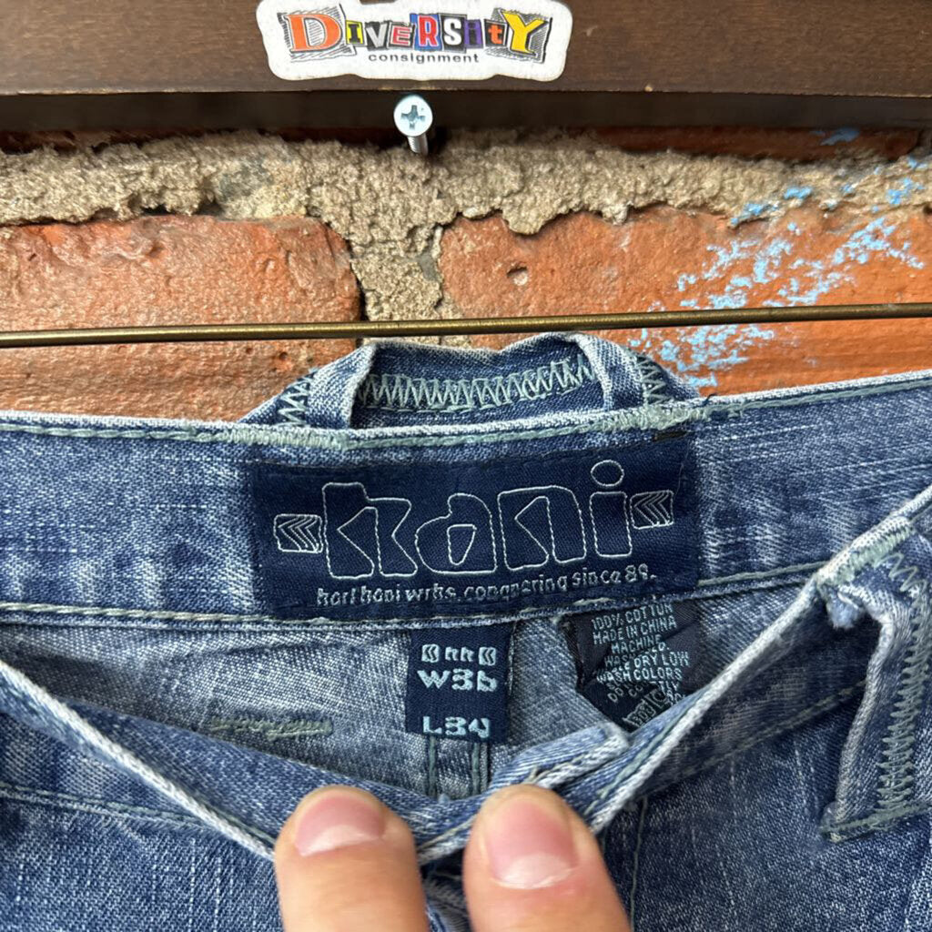 Kani Vintage Carpenter Jeans Blue Men’s Size 36x34