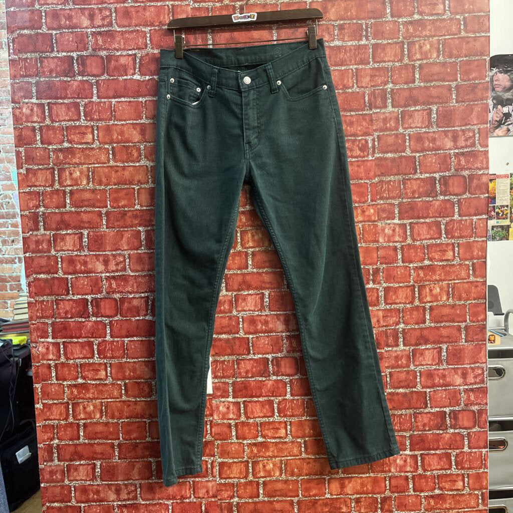Levis 511 Slim Fit Jeans Green Size 30x30