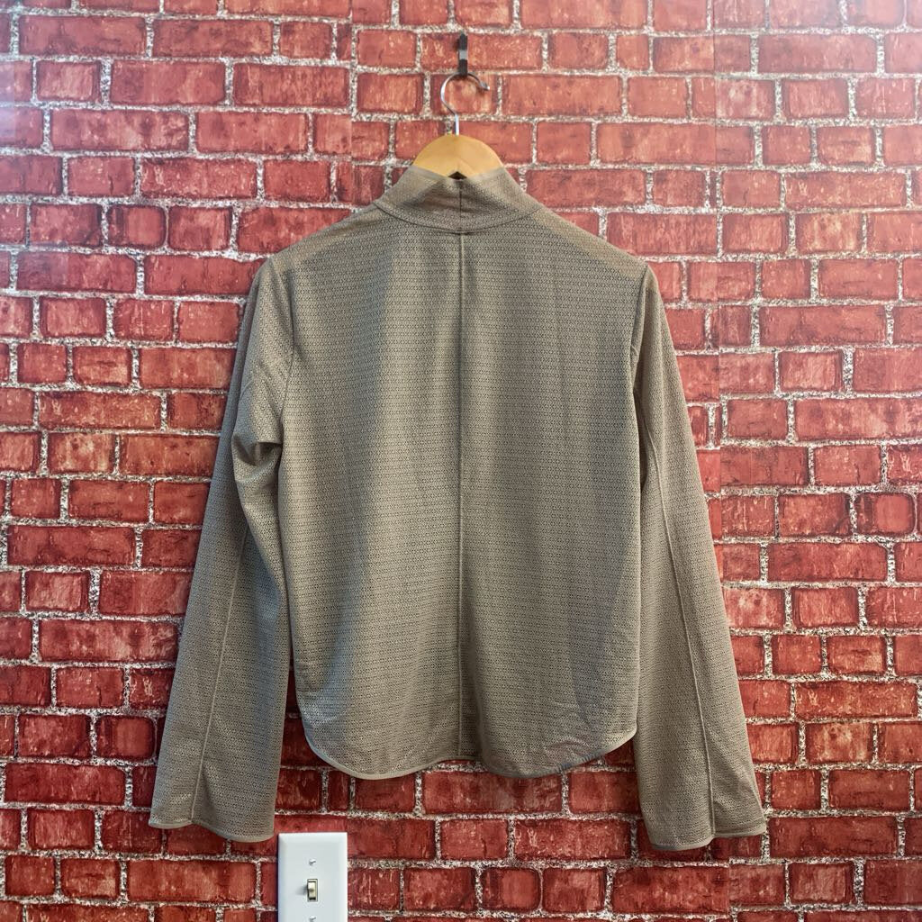 Uniqlo x Mame Kurogouchi Mesh Mock Neck Long Sleeve Tan Men’s Size M