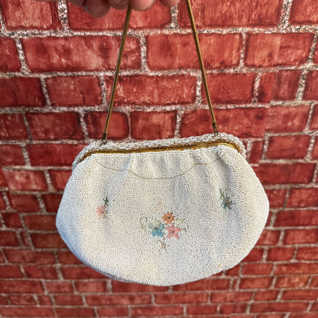 Vintage Walborg Antique Beaded Purse Made in France