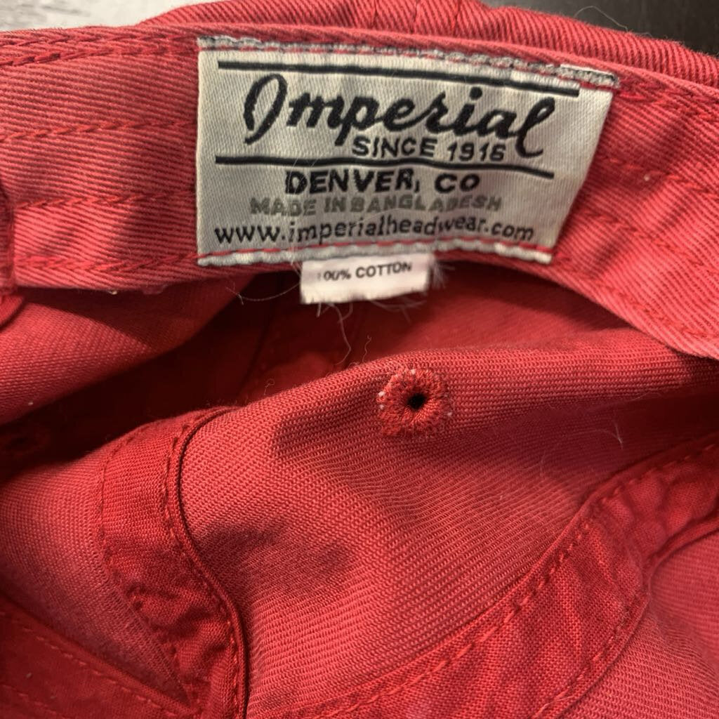 Imperial Adjustable Cap Los Caballeros Red