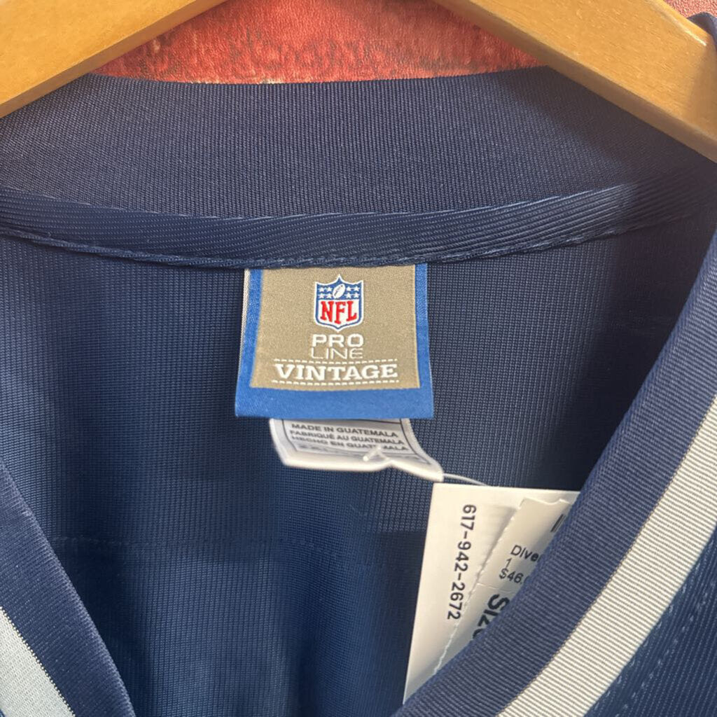 NFL Pro Shop Patriots Jersey #81 Moss Navy Blue Men’s Size 2XL