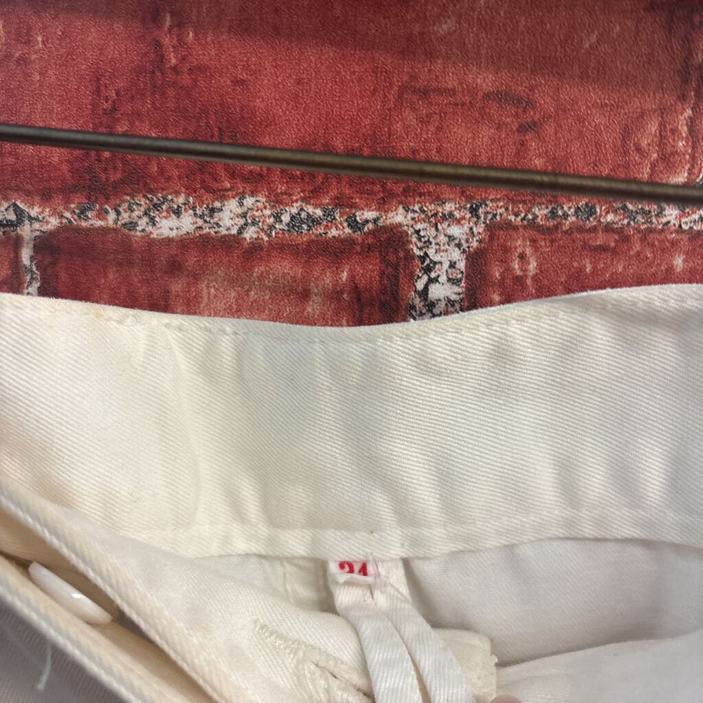 Vintage German Military Trousers 1967 White Size 21 AS-IS Men’s Size 34