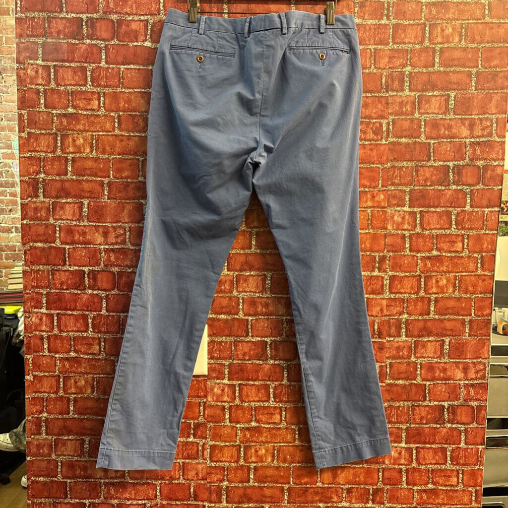 Polo Ralph Lauren Stretch Slim Fit Chino Trousers Light Blue Size 34