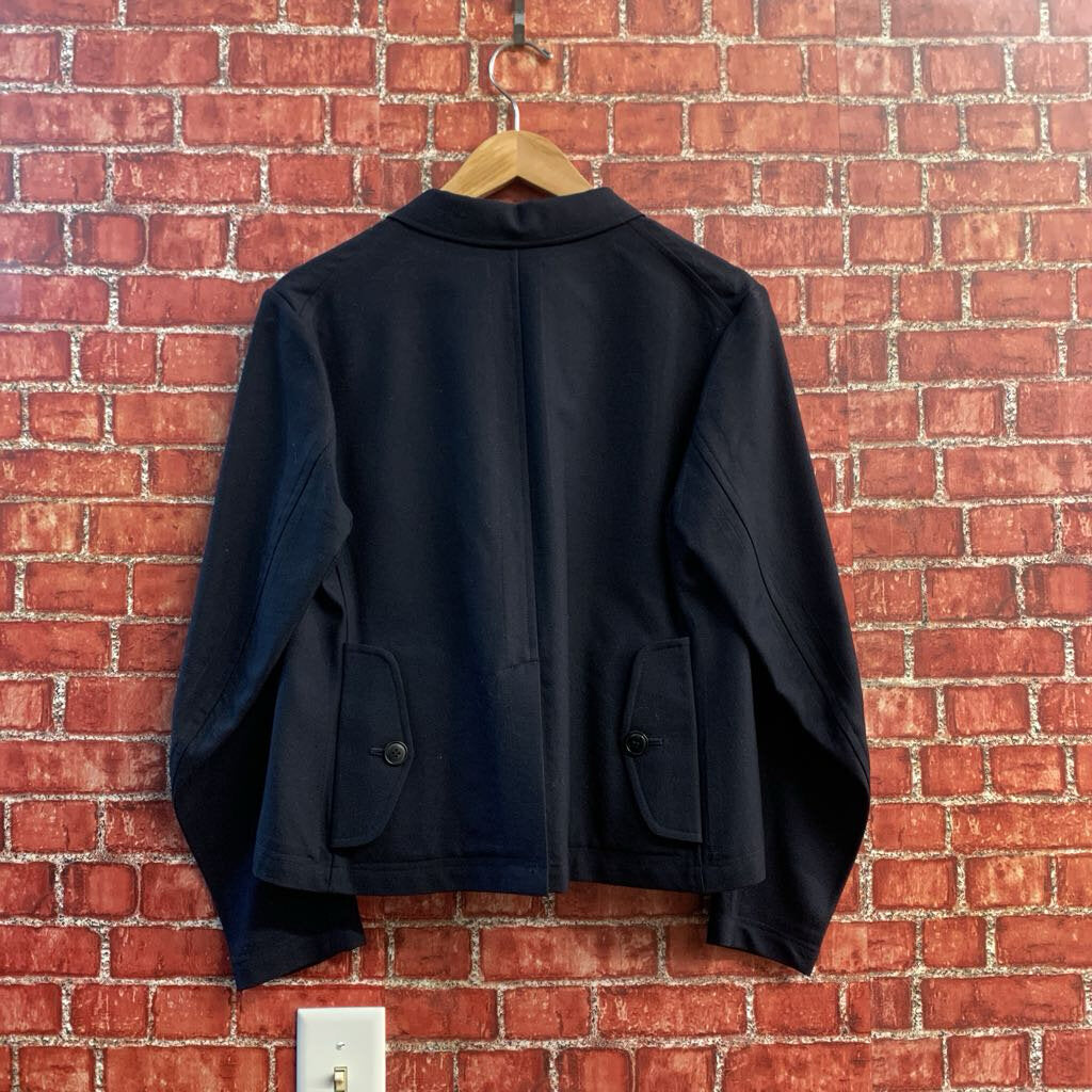 Yohji Yamamoto Y's Collection 1997 Jacket Navy Blue Wool Men’s Size 2