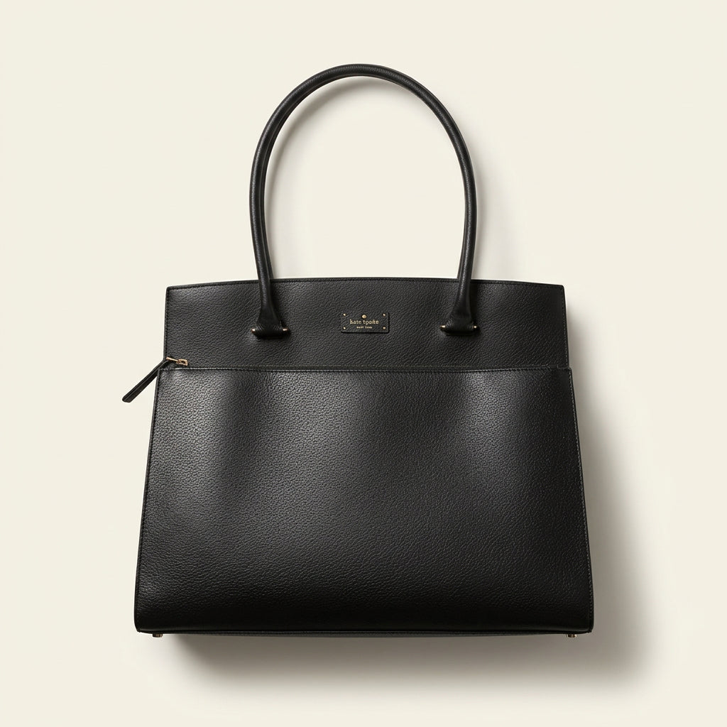 Kate Spade Leather Tote Black