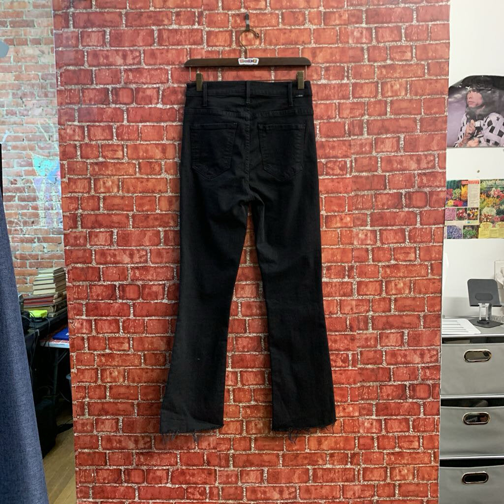 Mother Jeans Hustler Ankle Black Ladies Size 27