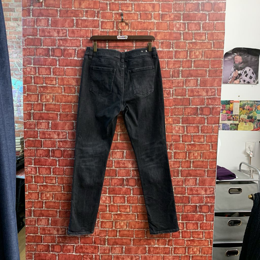 Cabi Jeans Slim Black Ladies Size 8