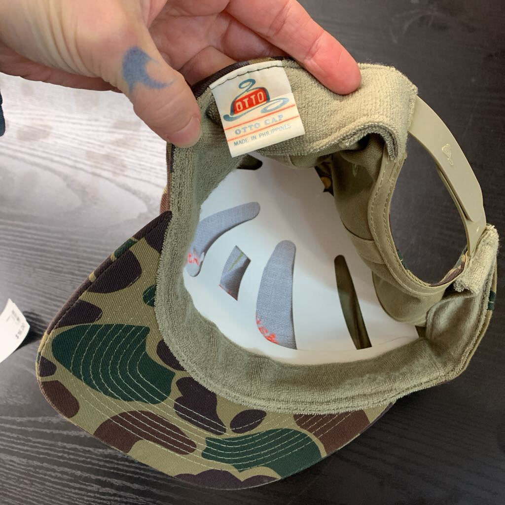 Otto Y2K Adjustable Cap National Cap Assc 1999 Camo Green/Orange/Multi