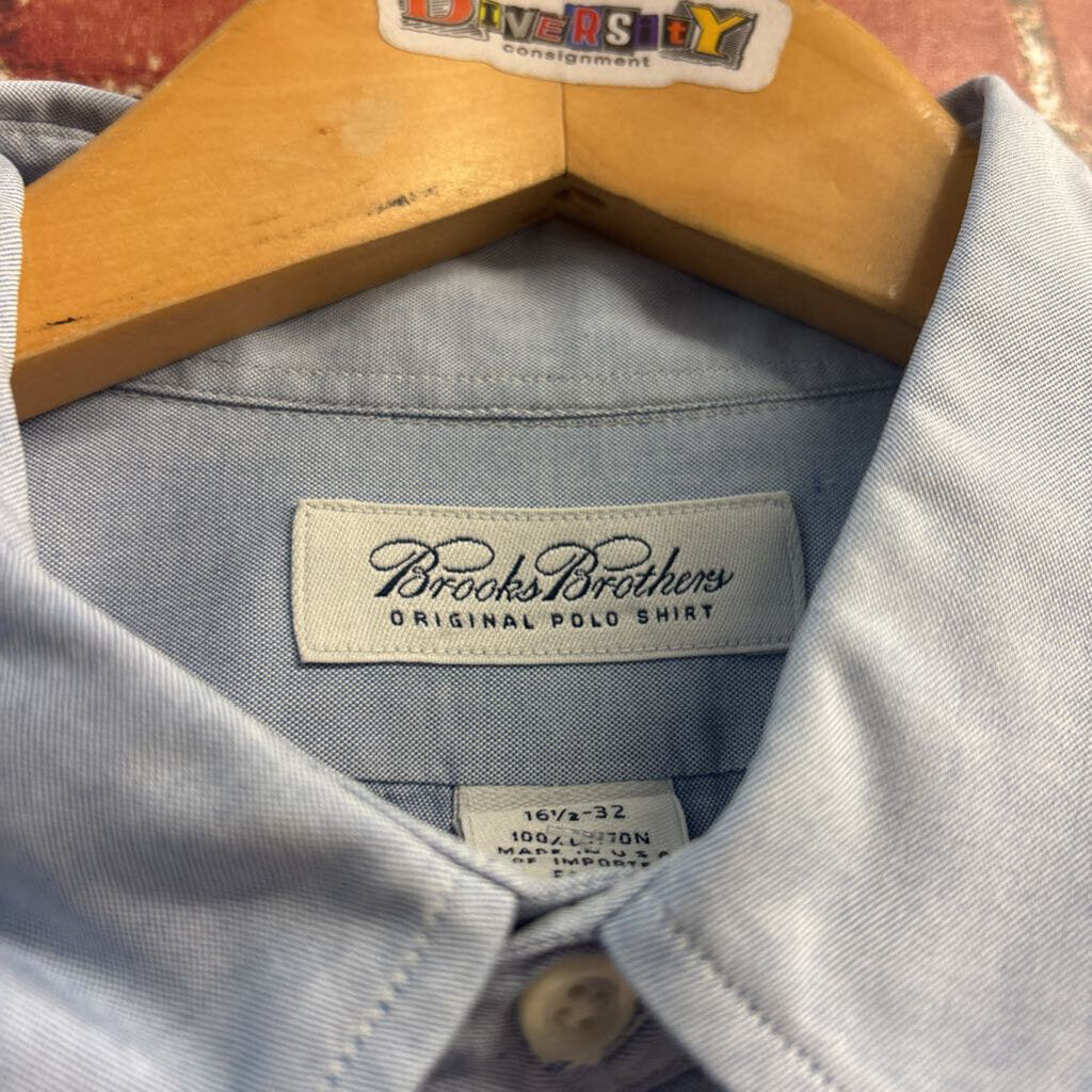 Brooks Brothers Blue Button Down Men’s Size L