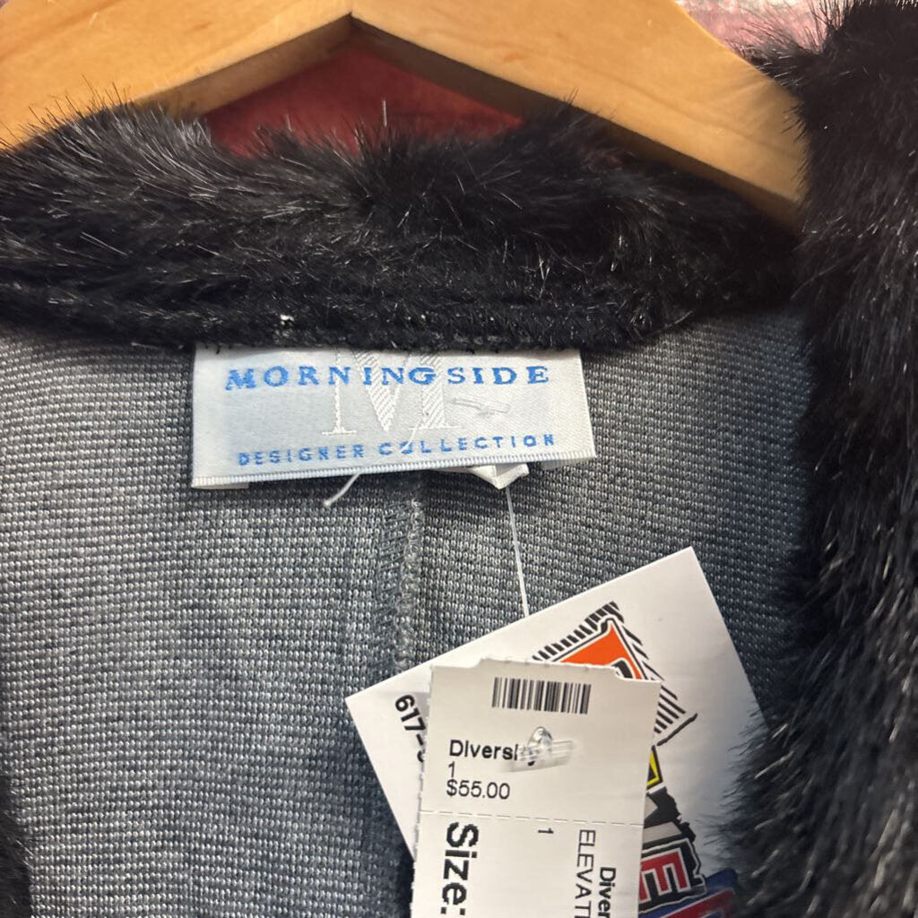 NWT Morningside Designer Collection Grey Coat Ladies Size 22W