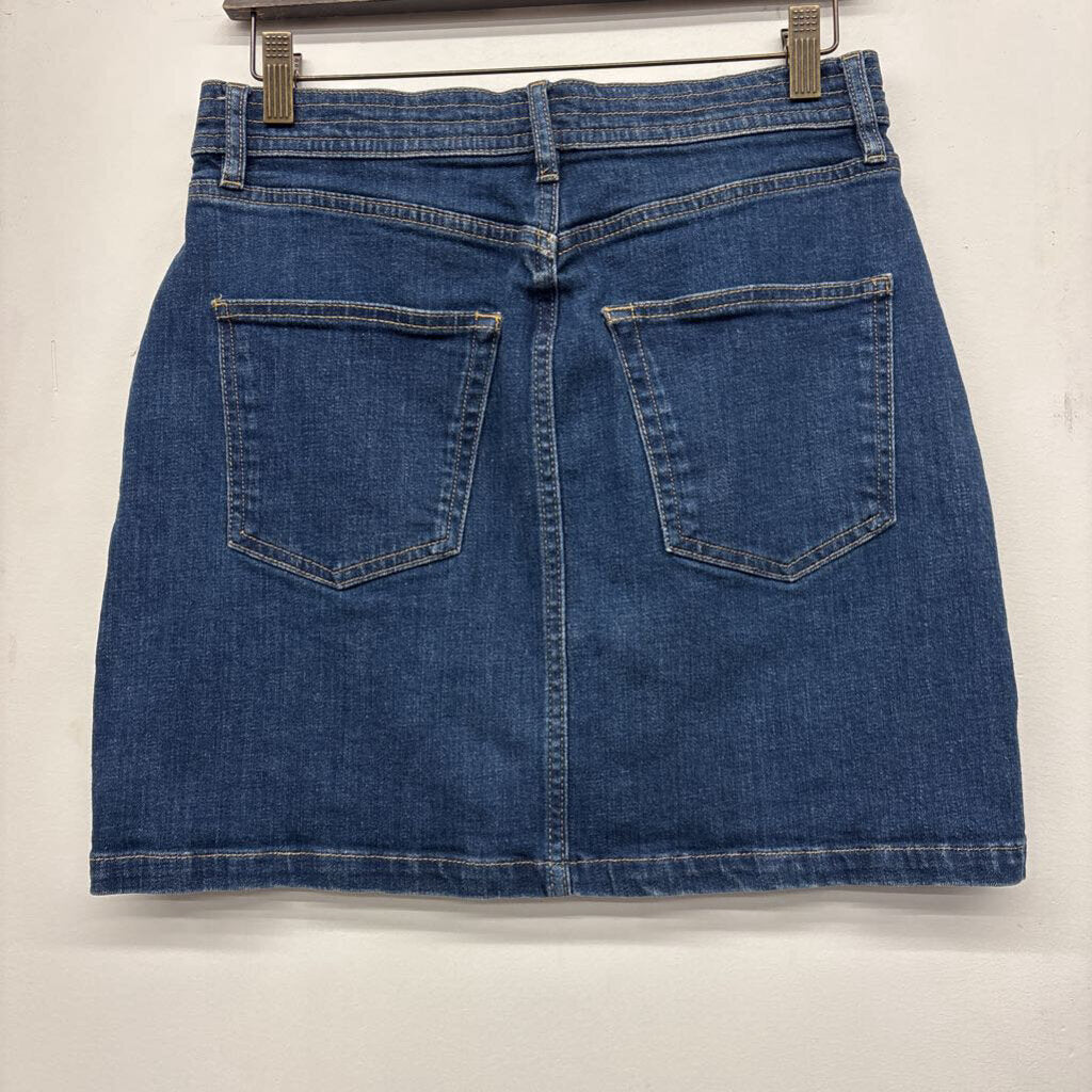 Pilcro Blue Denim Mini Skirt Ladies Size 6