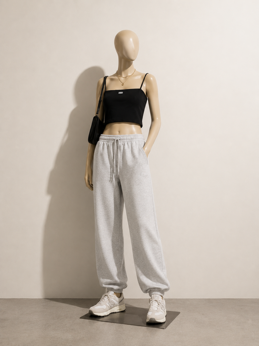 Kith Tank Crop Black Ladies Size S