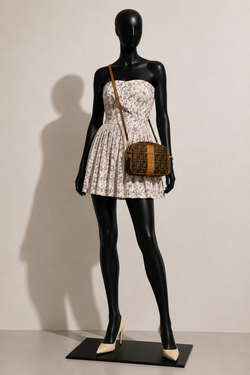 Vintage Fendi 70s Zucca Bag Brown