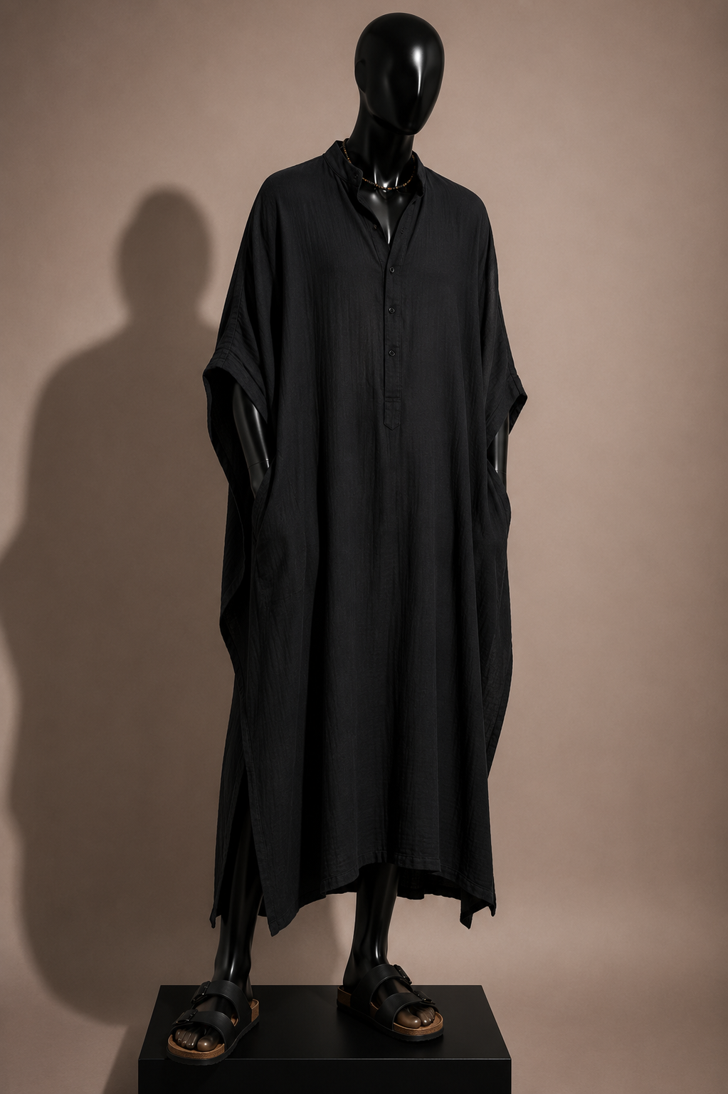 Corey Lynn Calter Kaftan Black Size S/M