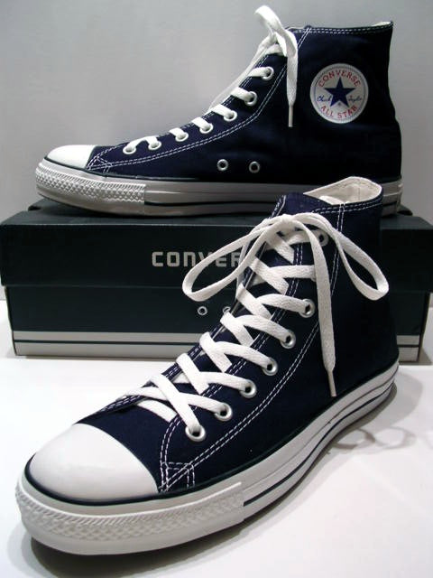 Classic black Converse All Star high-top sneakers