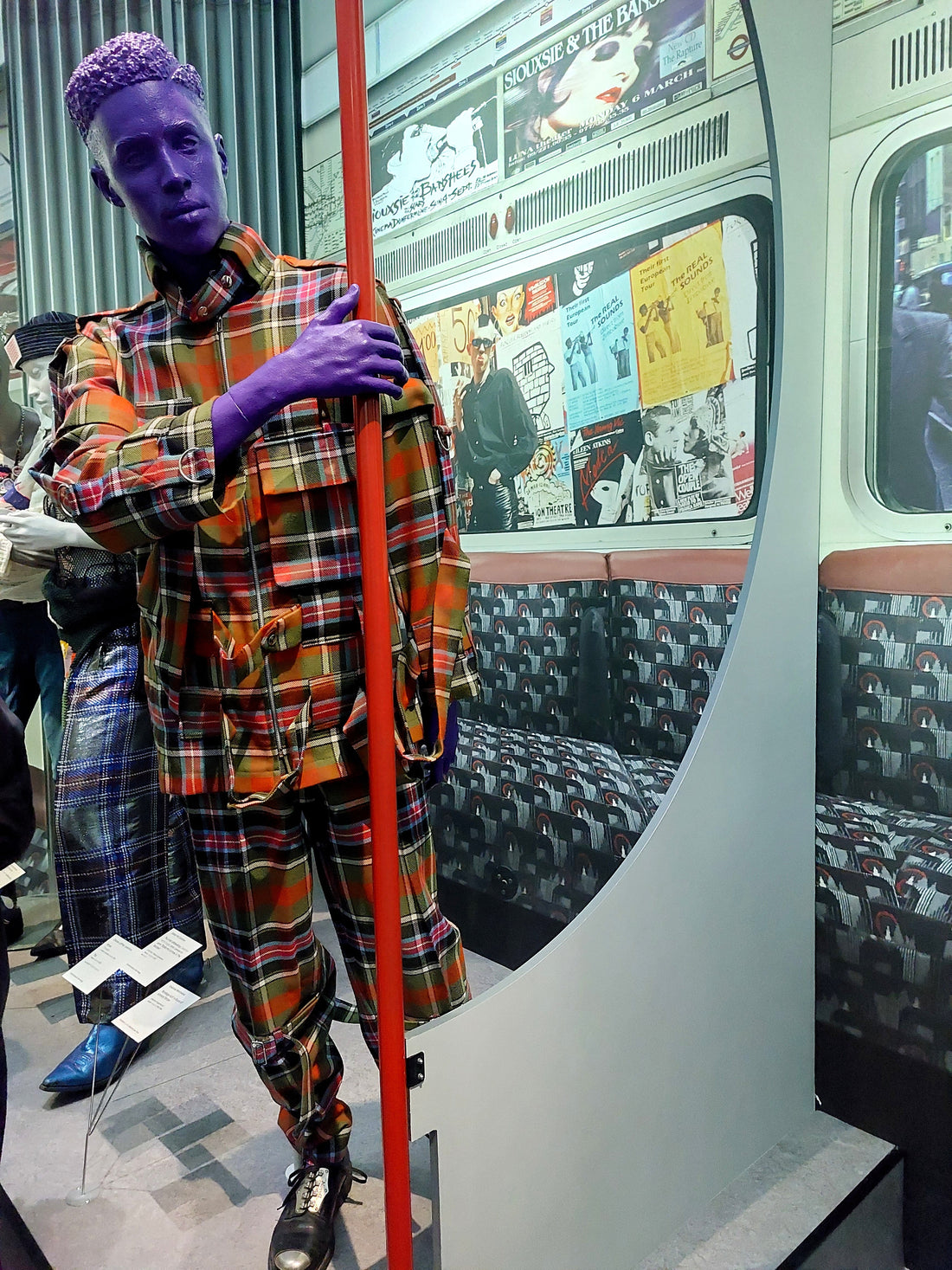 Vivienne Westwood bondage suit in Bruce of Kinneard tartan