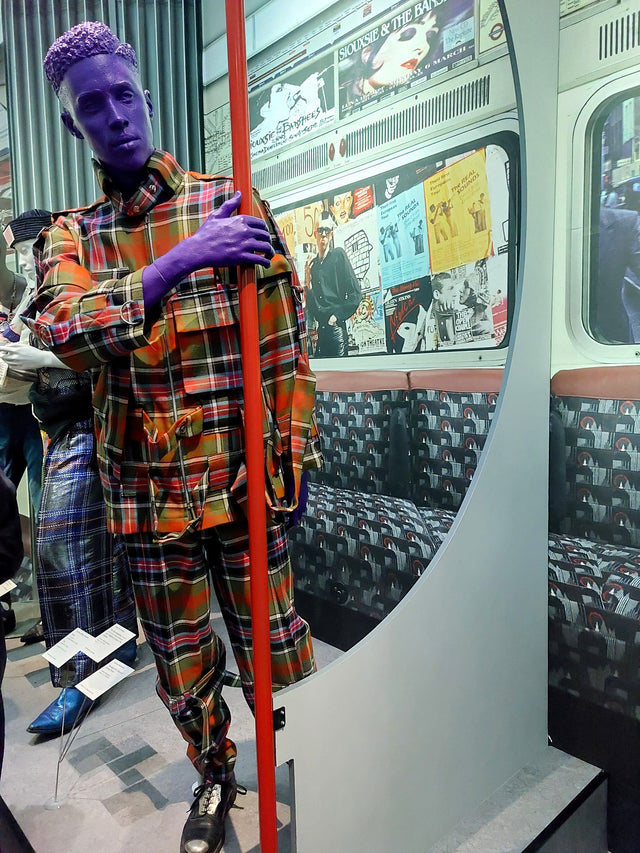 Vivienne Westwood bondage suit in Bruce of Kinneard tartan