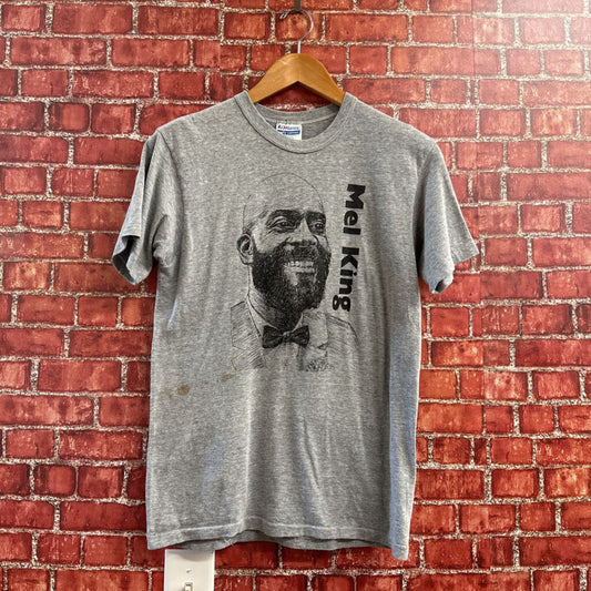 Vintage 1980s Mel King Tee Size M