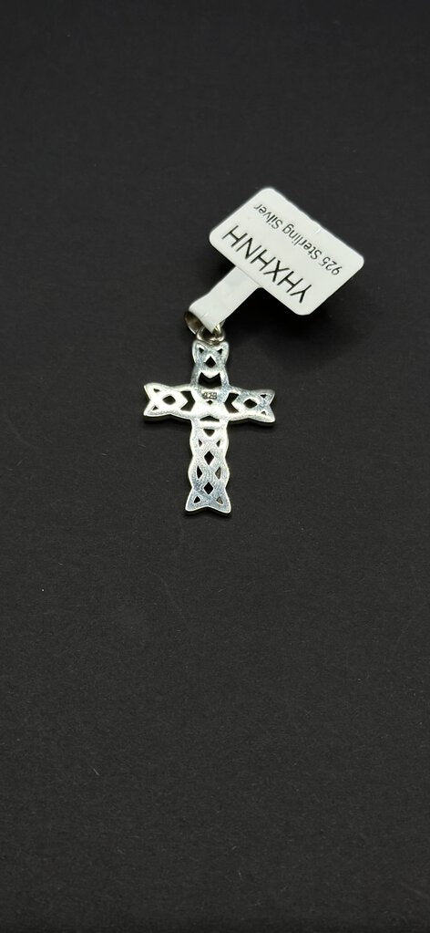 925 Sterling Silver Celtic Cross Pendant