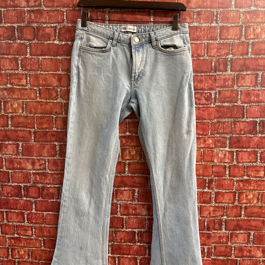 Zara Bootcut Denim Jeans Blue Size 4