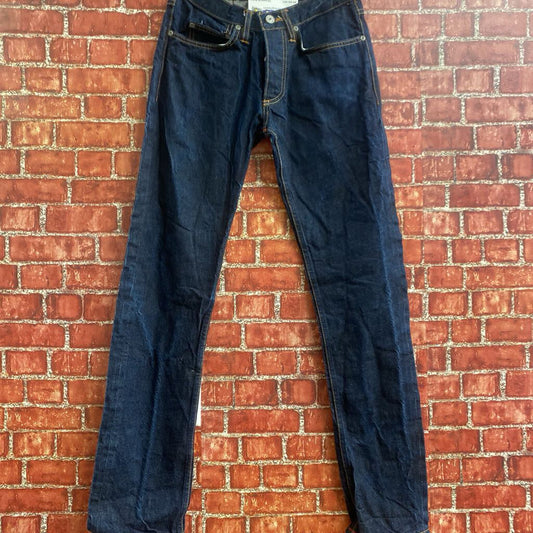 Gustin Selvedge Slim Fit Jeans Blue Size 29