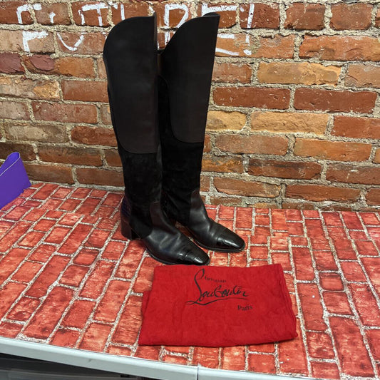 Christian Louboutin Over The Knee Boots Size 39