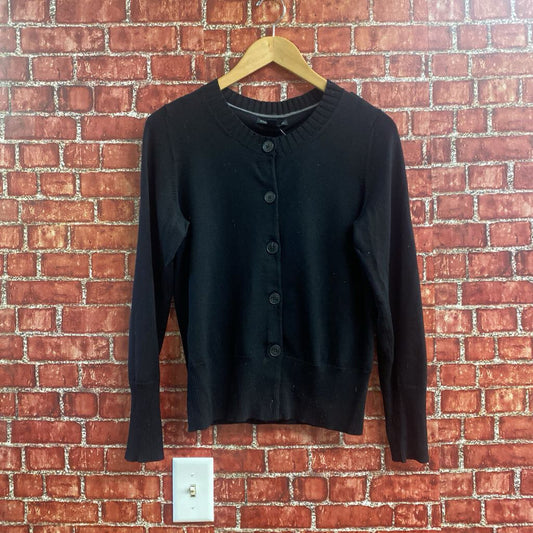 Banana Republic Button Up Cardigan Black M