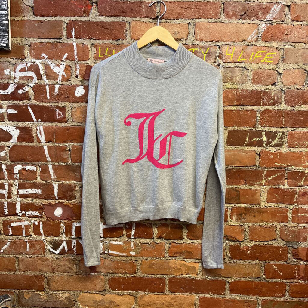 Juicy Couture Sweater Grey/Pink M