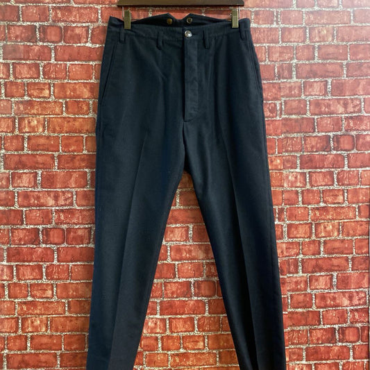 Vivienne Westwood Wool Trouser Black Size 46