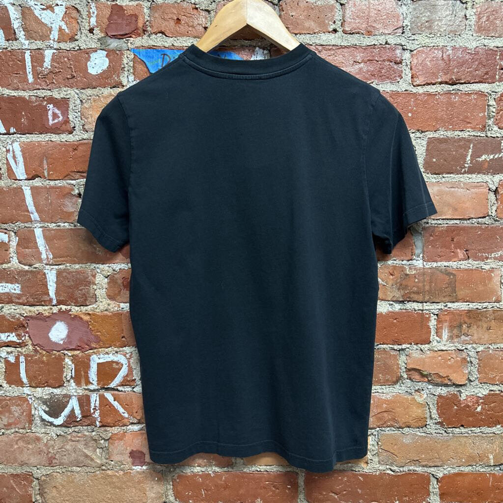 Balenciaga 2017 Archetype Regular Fit Tee Black Size XS